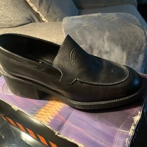 Black loafer